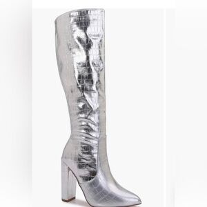 BERNESS Aster Croc Embossed Boot